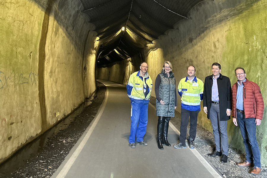 Intelligente Lichtsteuerung im Hohenhainer Tunnel