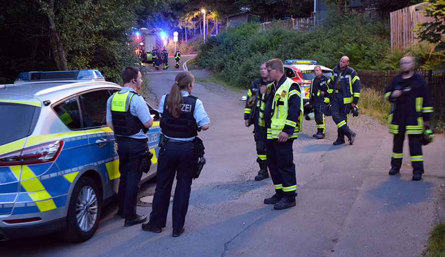 Fehlalarm bei Bäumer an der Asdorfer Straße