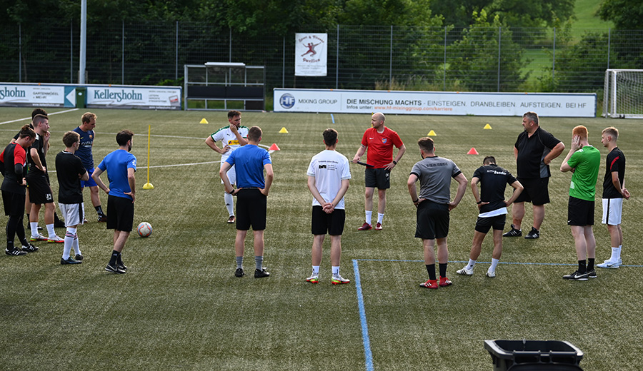Fortuna-Fußballer in Saison-Vorbereitung gestartet