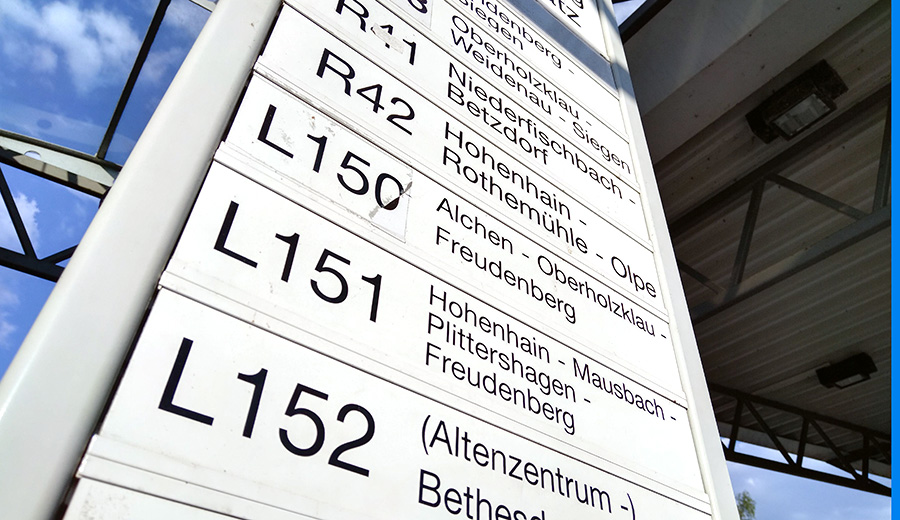 Neue Ersatzfahrpläne zum Schuljahresbeginn
