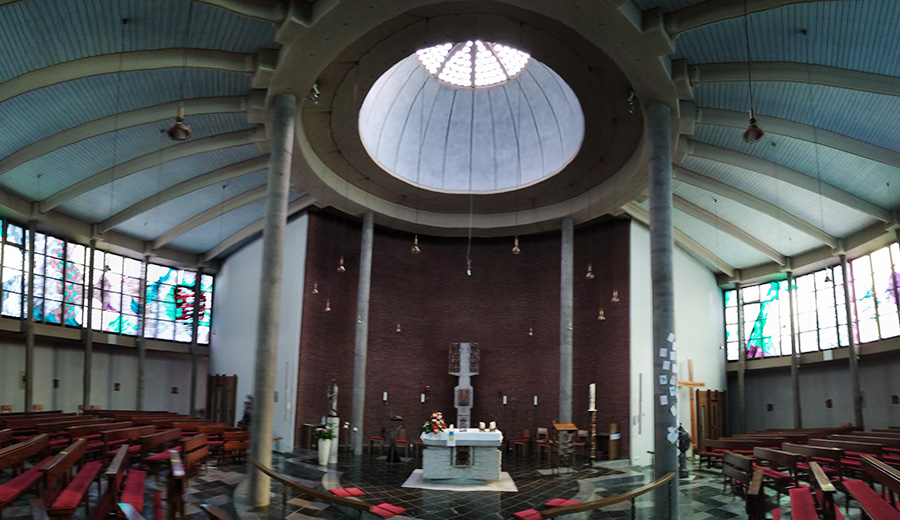 Katholische Kirche nach zehn Jahren wieder "enthüllt"