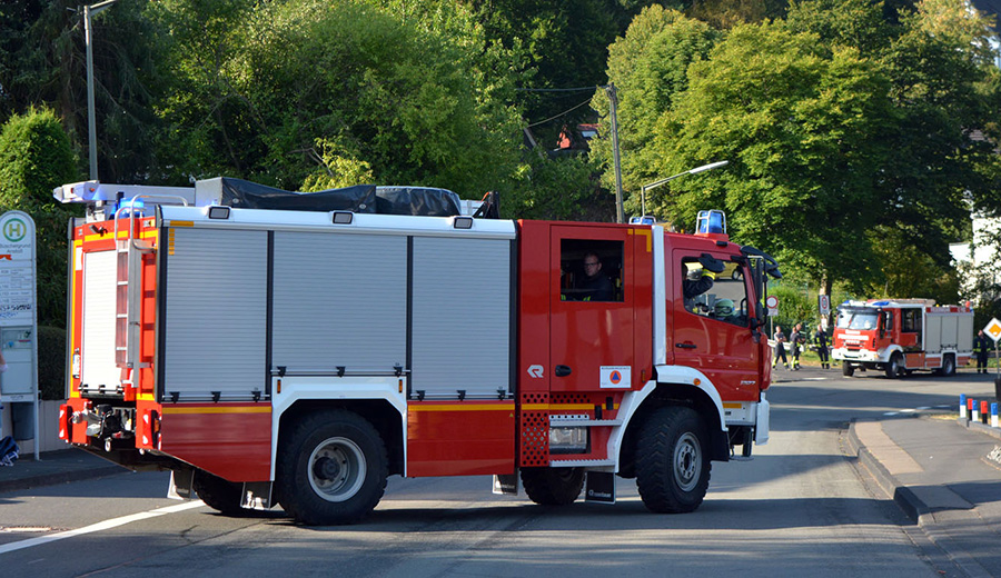 "Waldbrand" am Anstoß war zum Glück ein Fehlalarm