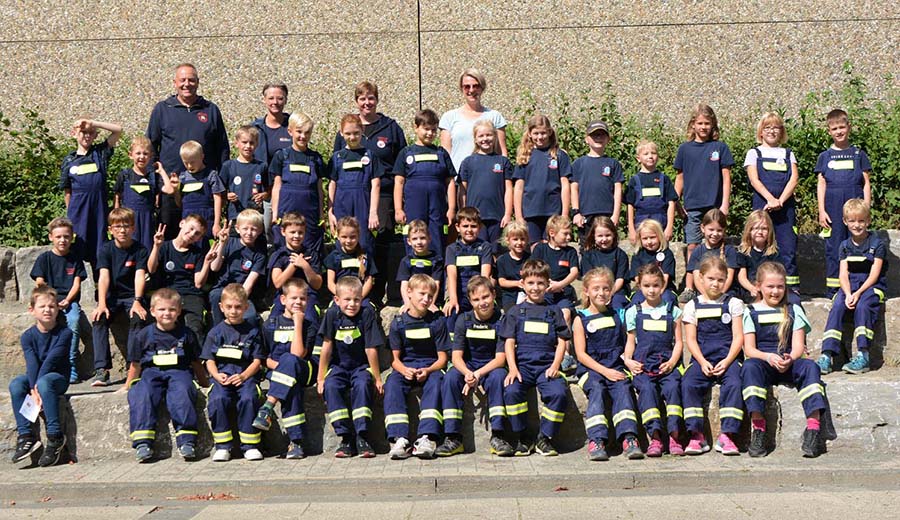 Gemeinsames Sommerfest der vier Kinderfeuerwehren