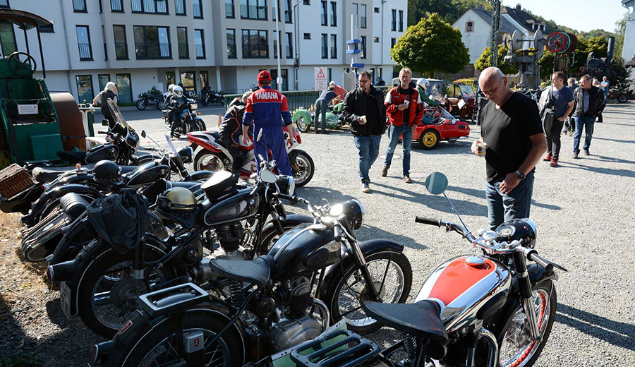 Technikmuseum wieder Ziel zahlreicher Motorradfans