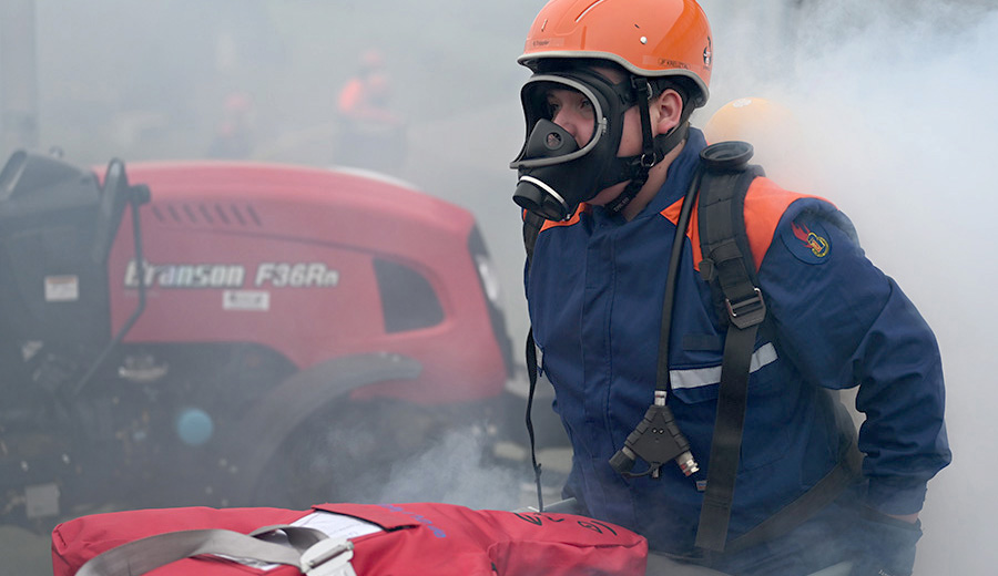 Spektakuläre Übung zum Geburtstag der Jugendfeuerwehr