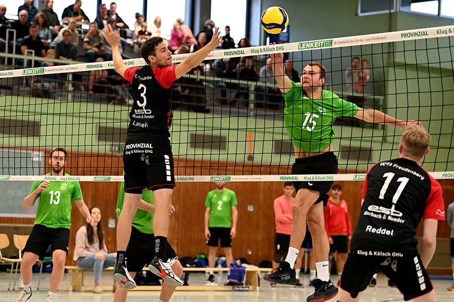 VC-Volleyballer gehen im Spitzenspiel leer aus