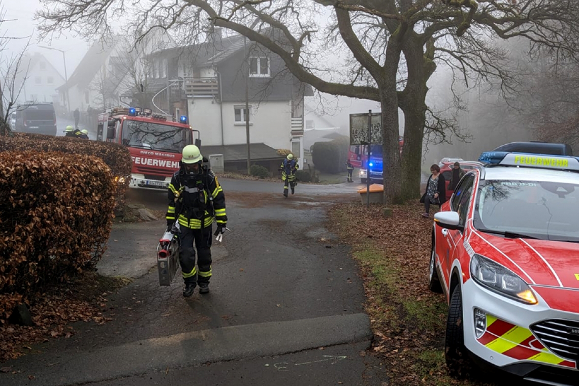 Kaminbrand in der Niederndorfer Sasselbach