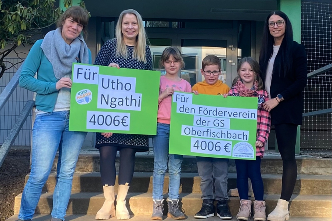 Oberfischbacher Grundschüler "erlaufen" 8000 Euro