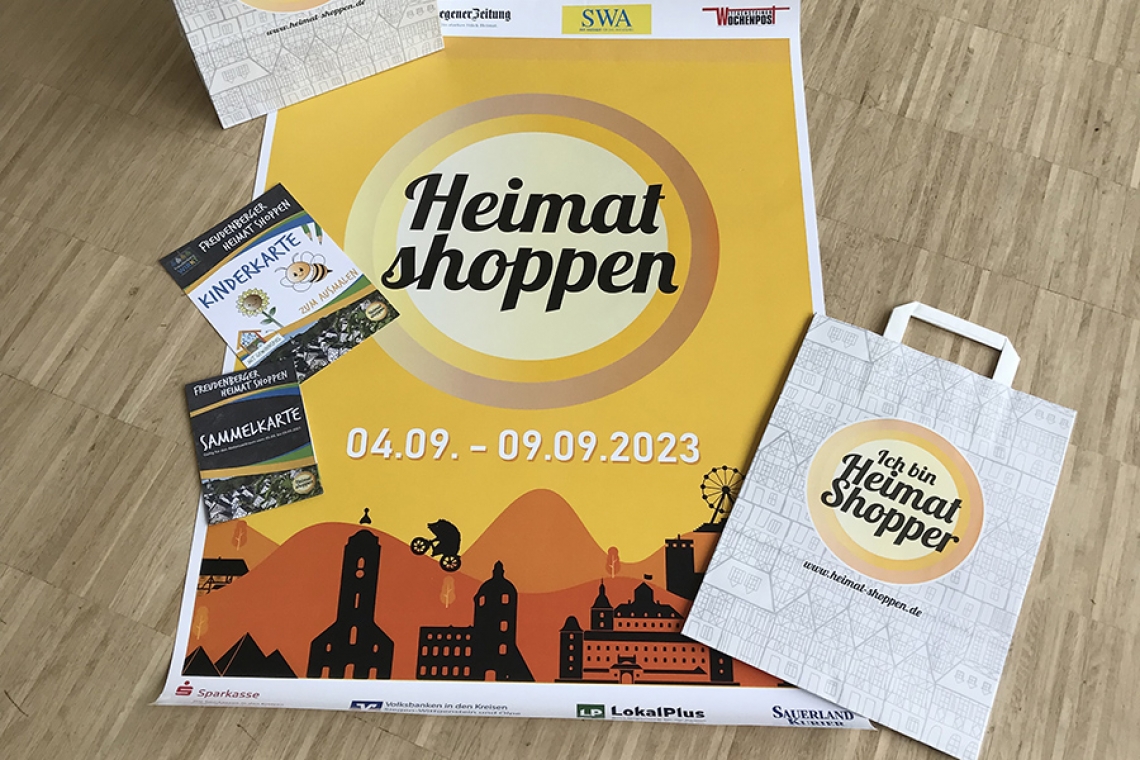 Ab sofort ist wieder "Heimatshoppen" angesagt