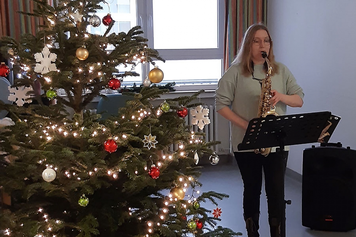 Patientin bedankt sich im &quot;Bethesda&quot; auf musikalische Weise