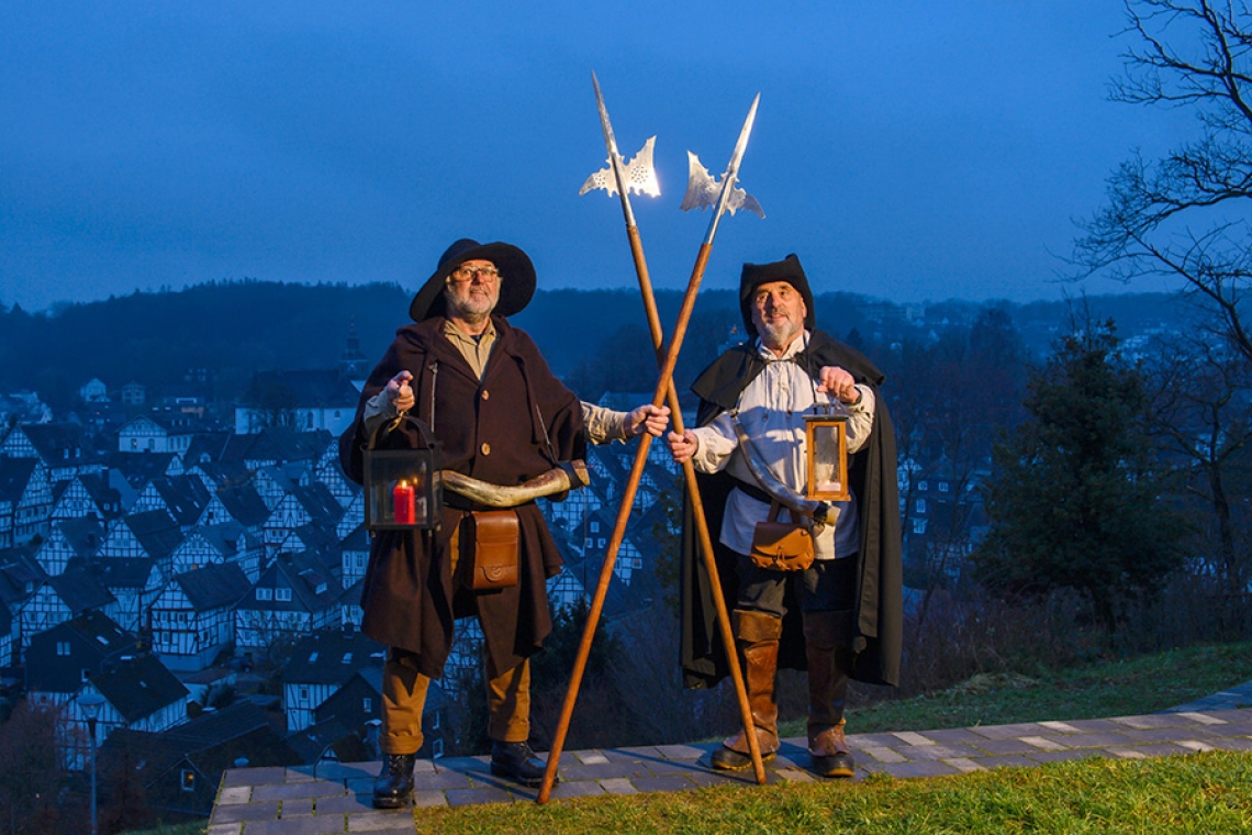 Weitere Führungen mit den Nachtwächtern durch die Altstadt