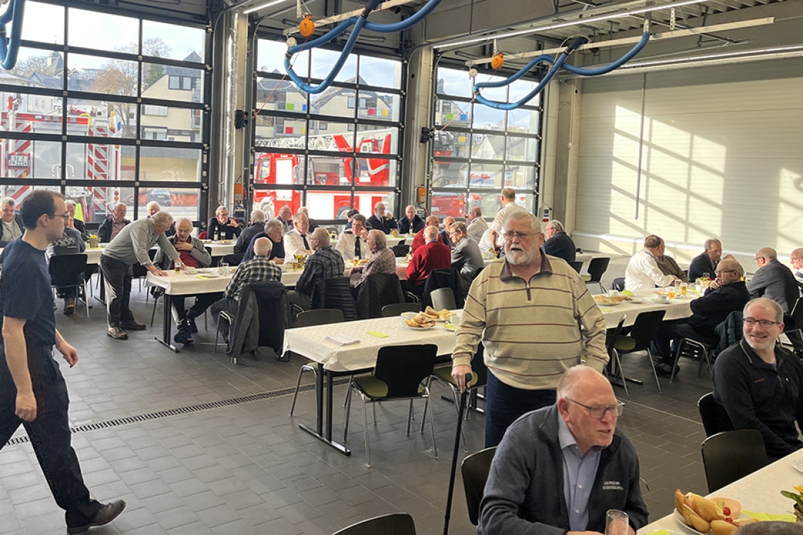 Auch im &quot;Rentenalter&quot; großes Interesse an der Feuerwehr