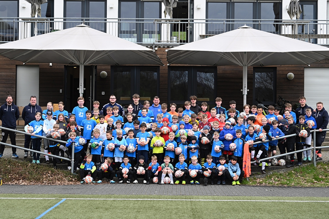 Wieder "volles Haus" beim Fußball-Camp der Fortuna