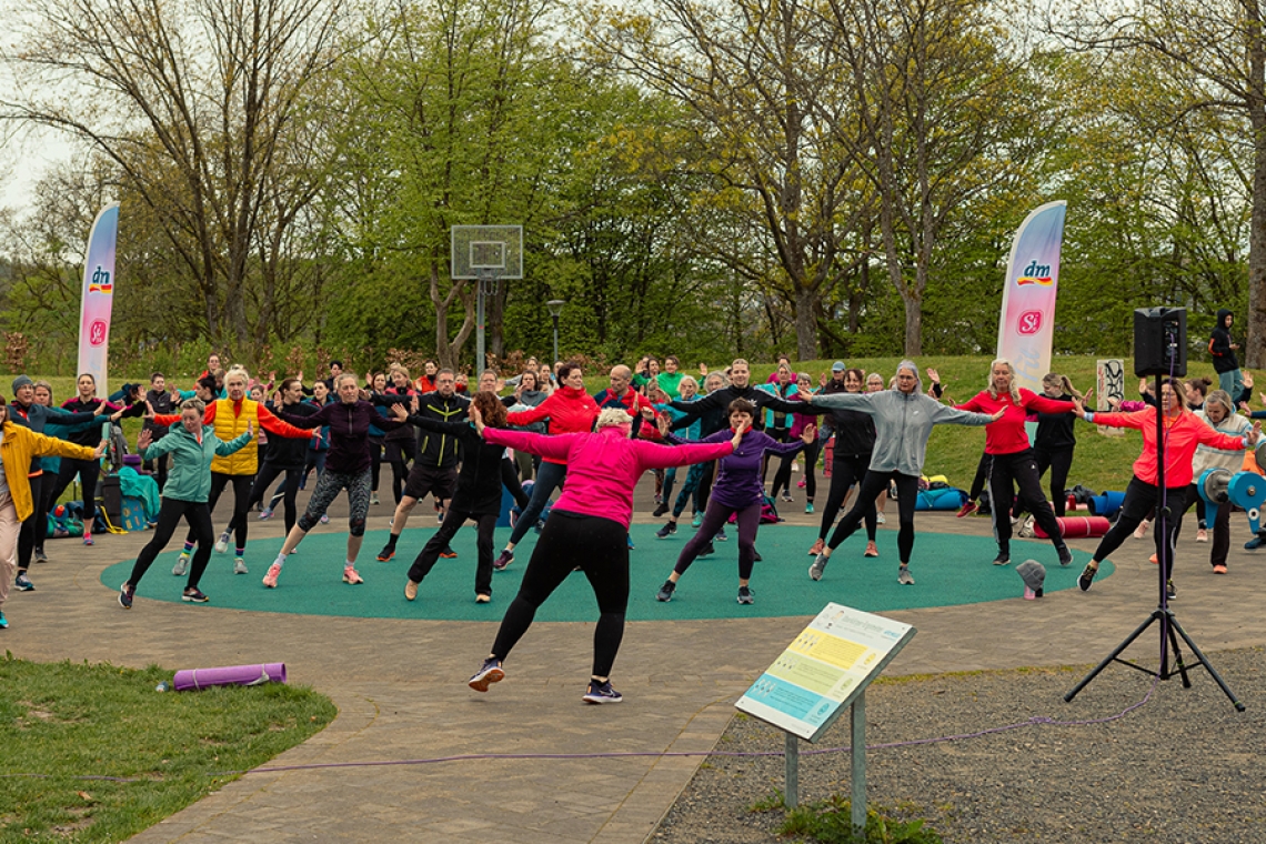 &quot;Sunday Morning Workout&quot; startet mit Rekordteilnahme