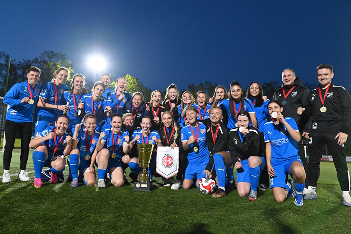 Fortuna-Fußballerinnen holen sich in Alchen den Pokal zurück