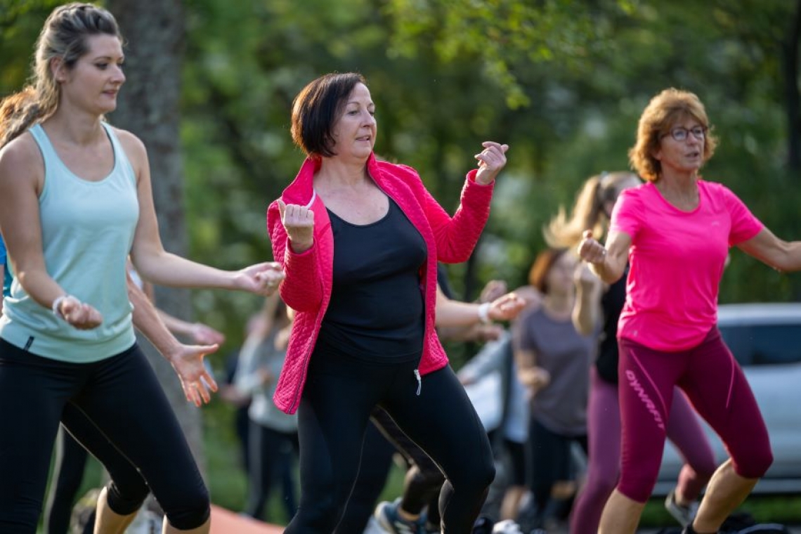 Ab 18 Uhr wird am Donnerstag im Kurpark rudelgeturnt