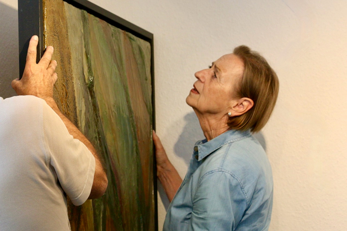 Kunst mit &quot;Tiefgang&quot;: Vera Becker stellt im 4Fachwerk-Museum aus