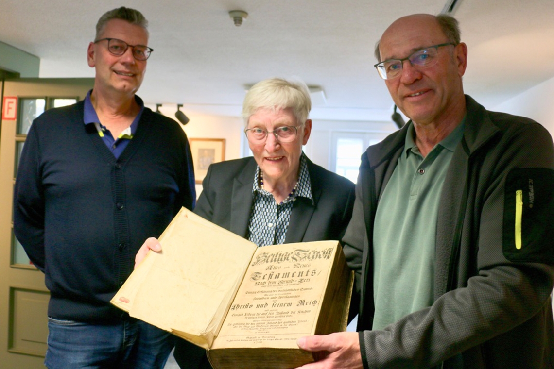 Neues geschichtsträchtiges Exponat dem Museum übergeben