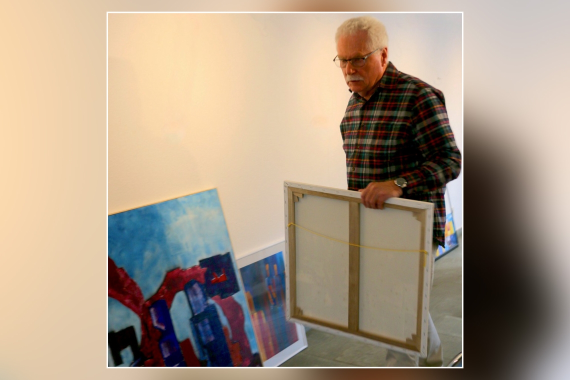 Dieter Links Werke machen &quot;Station&quot; im 4Fachwerk-Museum