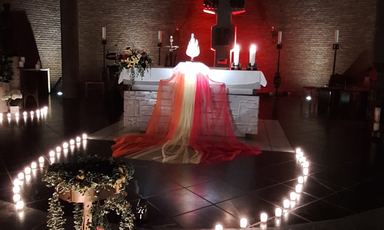 24-Stunden-Gebet ganz im Zeichen des neuen Papstes