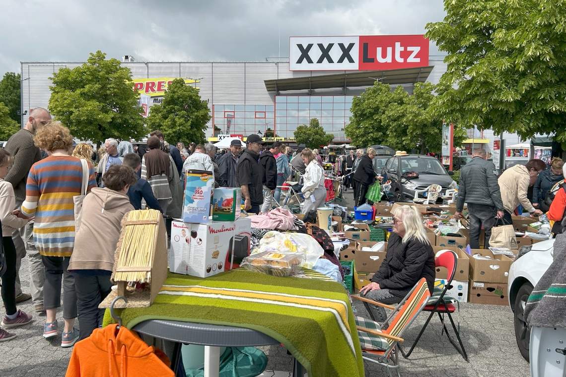 Trödelmarkt-Saison auf der Wilhelmshöhe ist eröffnet