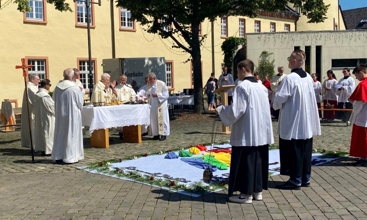 Katholische Gläubige als 