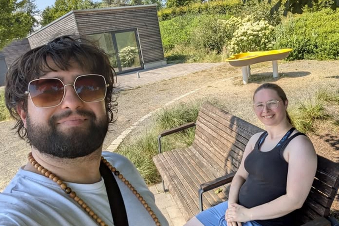 Katie und Semir sind die neuen Gastronomen im Kurpark-Café