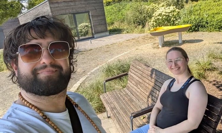 Katie und Semir sind die neuen Gastronomen im Kurpark-Café