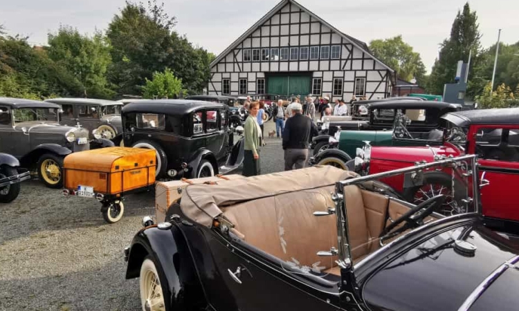 Viele alte Schätzchen am Sonntag beim Technikmuseum zu sehen