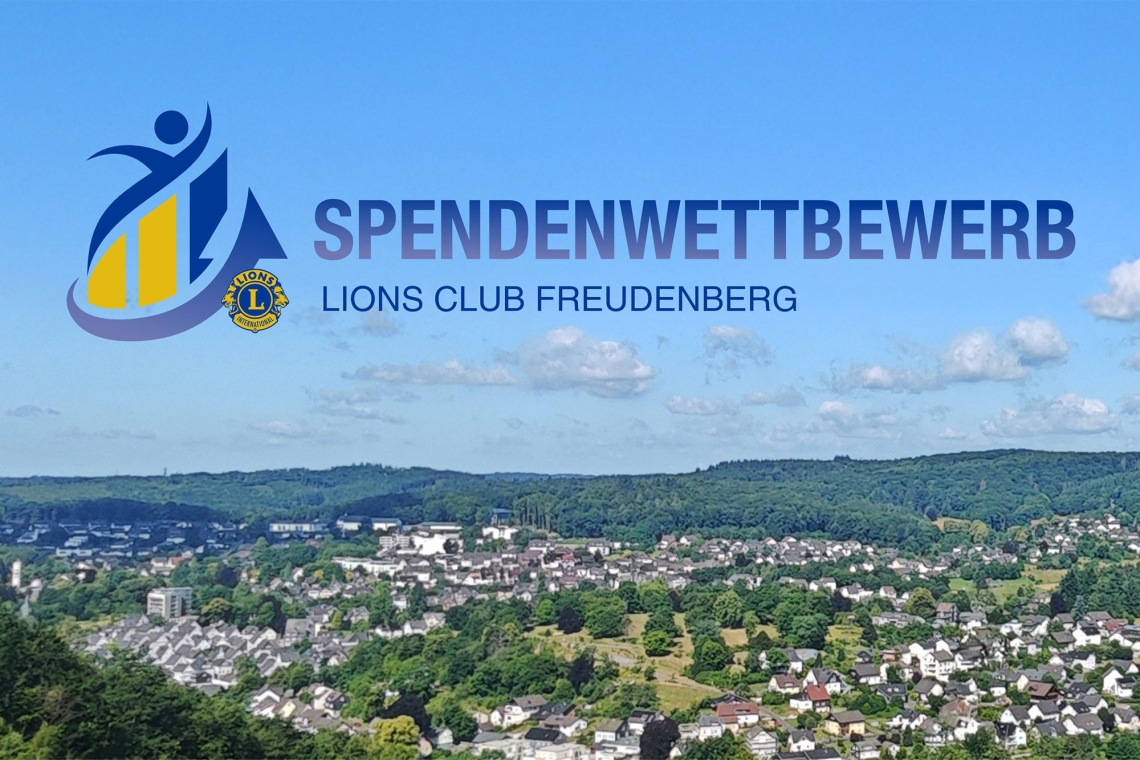 Lions Club startet innovativen Spendenwettbewerb