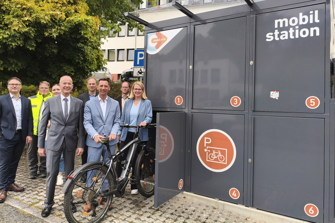 Mobilstation am Mórer Platz offiziell in Betrieb genommen