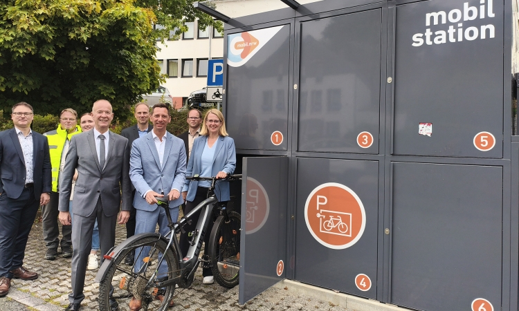 Mobilstation am Mórer Platz offiziell in Betrieb genommen