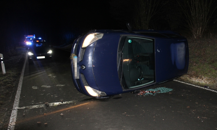 Eisglätte sorgt für Unfälle bei Bühl und Plittershagen