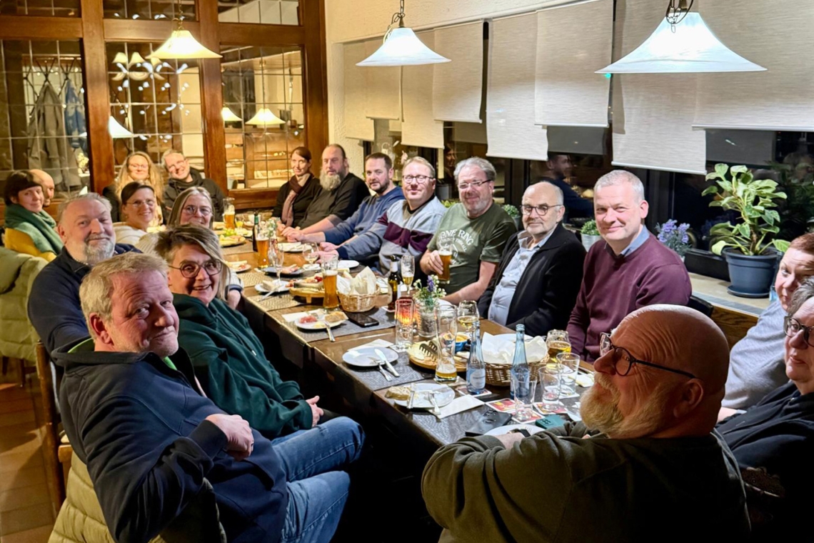 Grünen-Stadtverband traf sich zum Neujahrsauftakt in der Lohmühle