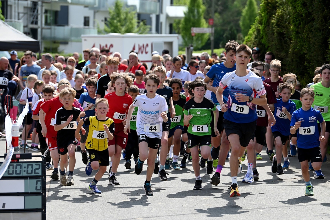 Stadtmeisterschaft und Feuerwehrlauf im Gambachtal