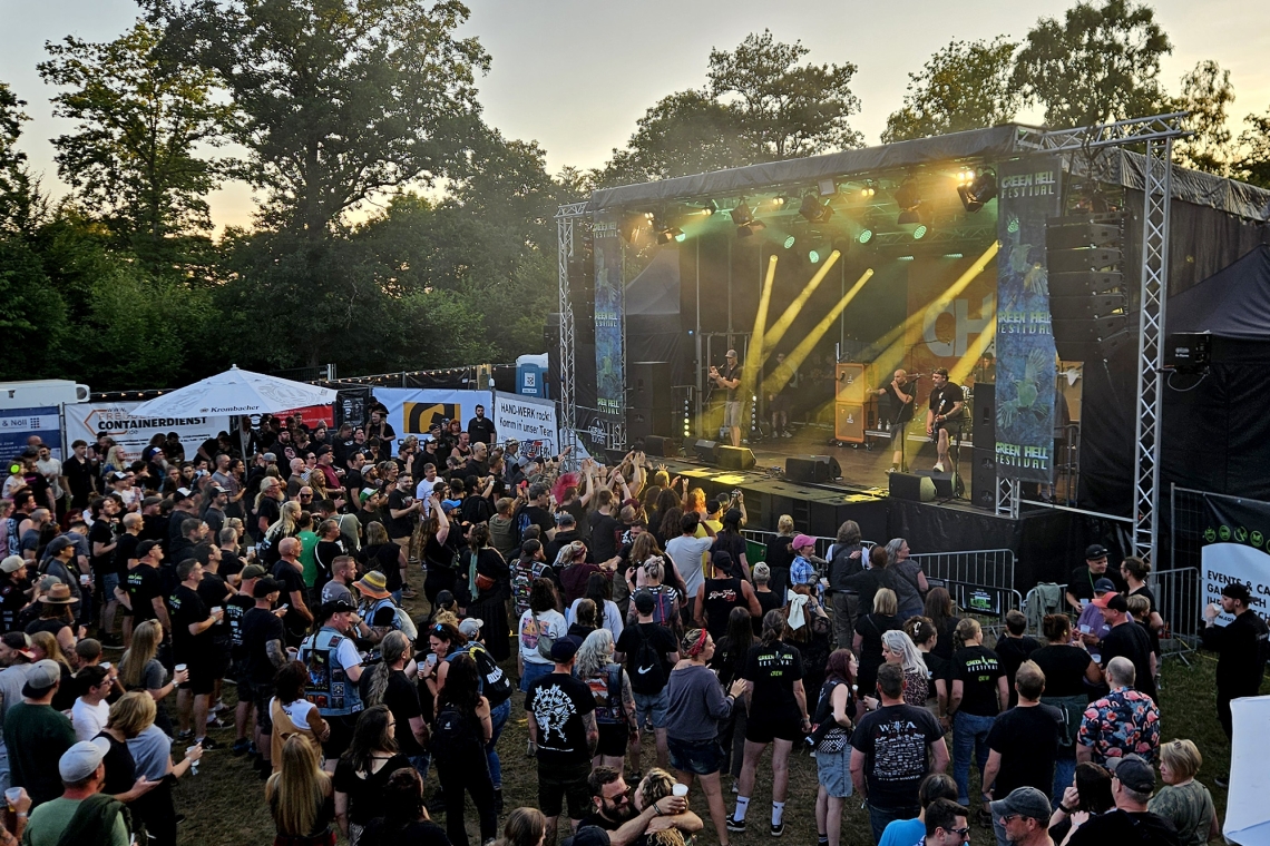 Rock, Punk und Metal: "Green Hell Festival" steigt in Lindenberg