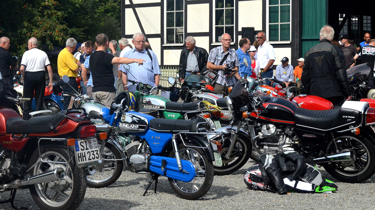 Fans von alten Motorrädern kommen am Wochenende wieder im Technikmuseum auf ihre Kosten. 