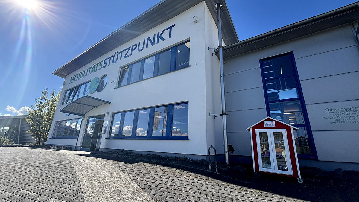 Direkt am Medical-Center auf der Wilhemshöhe wurde jetzt das erste so genannte "Helferhäuschen" in Betrieb genommen. 