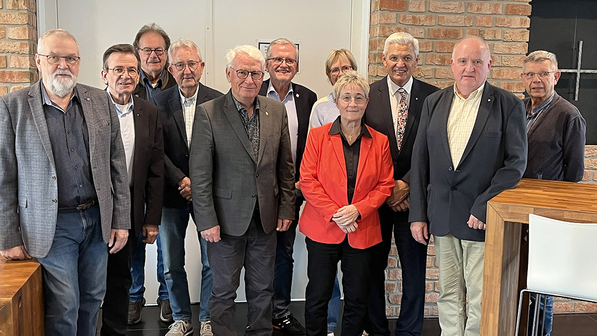 Der neue Vorstand der CDU-Senioren Union Südwestfalen mit dem Freudenberger Roland Jung (Dritter von links). Er fungiert künftig als stellvertretender Schatzmeister.